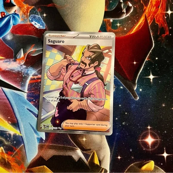 saguaro pokemon card Pokemon Saguaro 187/193 - Paldea Evolved - Supporter Trainer Card Set main image 1